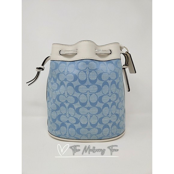 Coach Bags Coach Field Bucket Bag In Signature Chambray Light